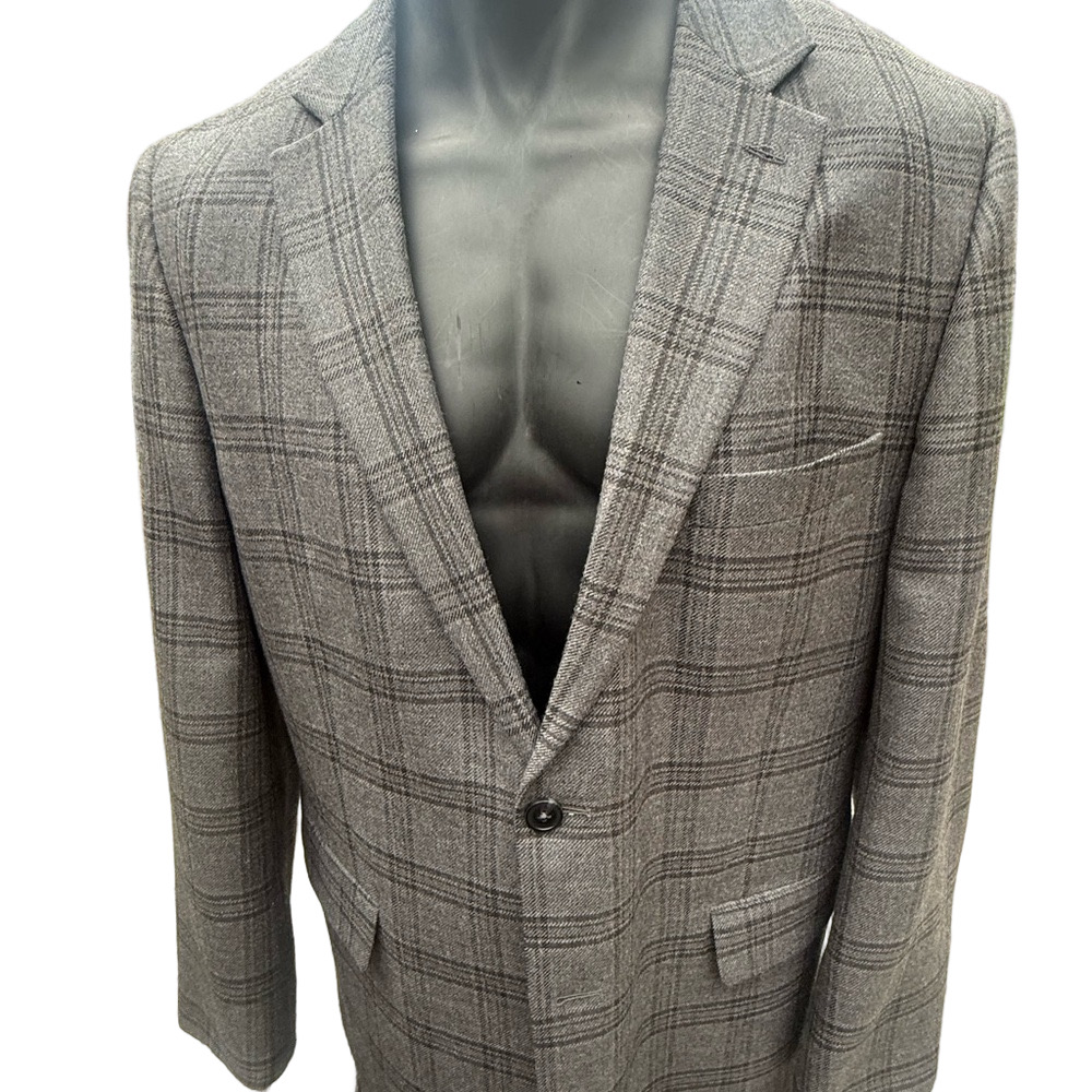 Saddlebred Wool Plaid Blazer